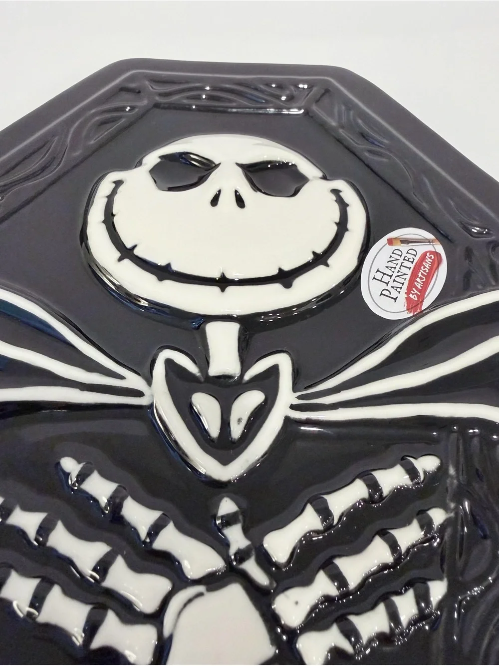 The Nightmare Before Christmas Jack Skellington Coffin Dish - Black